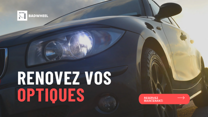 Forfait Rénovation Optiques pour Auto et moto